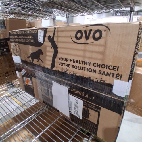 OVO UNIVERSAL CENTRAL VACUUM - 30FT - SILVER (MODEL: ACCHO-30LV-SW-BK) image 4