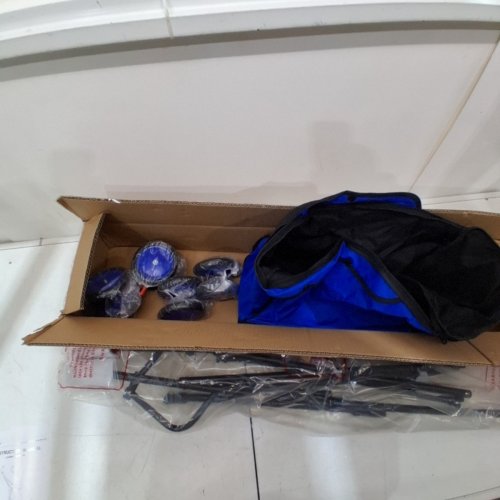 WEDYVKO MULTPURPOSE STROLLER FOR GROCERIES OR PETS - BLUE image 5