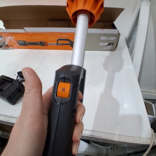 WORX 20V LEAFJET CORDLESS LEAF BLOWER WITH BRUSHLESS MOTOR **TOOL ONLY** - BLACK/ORANGE (MODEL: WG543.9) image 3