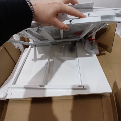 2PK KITMENT STACKABLE STORAGE DRAWERS - 16" X 20" X 15" - WHITE image 3