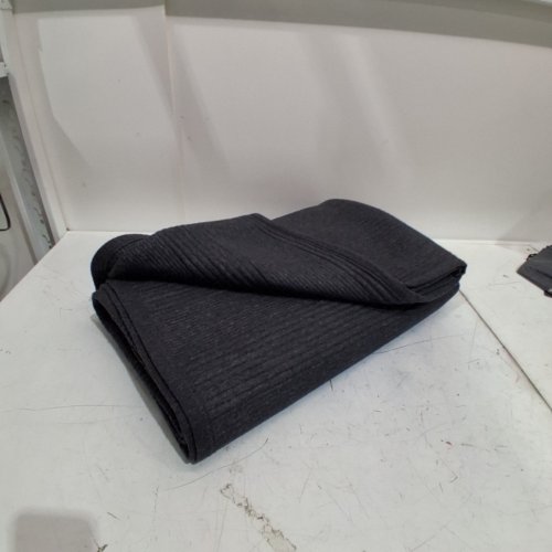 ROOTS HOME JERSEY BLANKET - QUEEN - DARK GREY (STYLE : 1847077) image 3