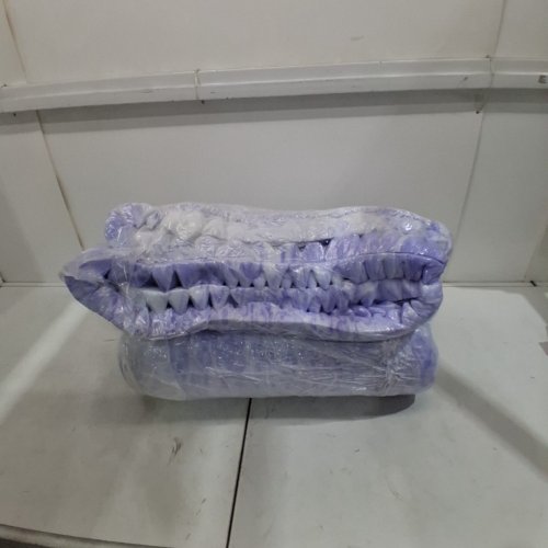 MEMORY FOAM MATTRESS TOPPER - QUEEN - PURPLE/WHITE image 4