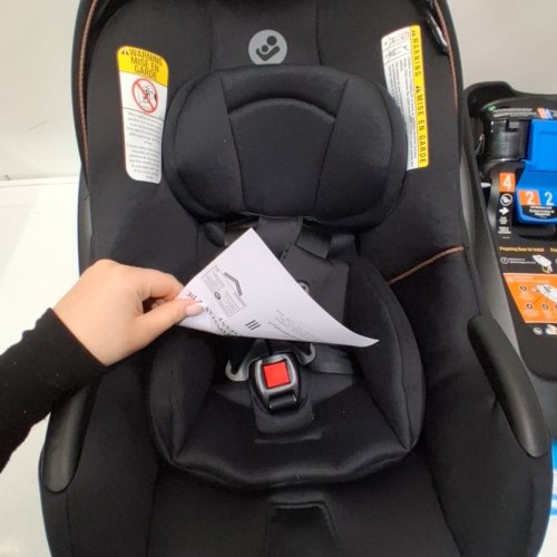 MAXI-COSI MICO LUXE+ INFANT CAR SEAT, LIGHTWEIGHT, EASY INSTALL WITH MAXILOCK - 30LB MAX - BLACK (MODEL: 22366CDBK) image 5