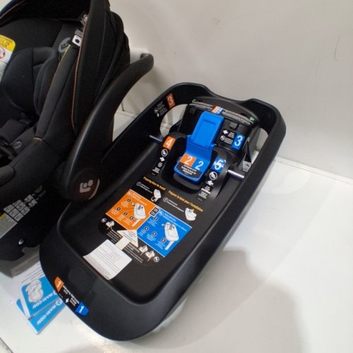 MAXI-COSI MICO LUXE+ INFANT CAR SEAT, LIGHTWEIGHT, EASY INSTALL WITH MAXILOCK - 30LB MAX - BLACK (MODEL: 22366CDBK) image 7
