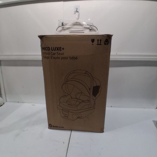 MAXI-COSI MICO LUXE+ INFANT CAR SEAT, LIGHTWEIGHT, EASY INSTALL WITH MAXILOCK - 30LB MAX - BLACK (MODEL: 22366CDBK) image 8