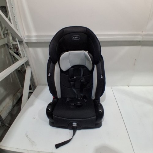 EVENFLO CHASE PLUS 2-IN-1 BOOSTER CAR SEAT FOR KIDS, 5-POINT HARNESS CONVERTS TO HIGH BACK BOOSTER - HURON/BLACK/GREY (MODEL: 30712344C) image 3