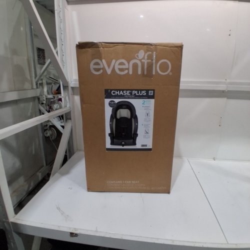 EVENFLO CHASE PLUS 2-IN-1 BOOSTER CAR SEAT FOR KIDS, 5-POINT HARNESS CONVERTS TO HIGH BACK BOOSTER - HURON/BLACK/GREY (MODEL: 30712344C) image 7