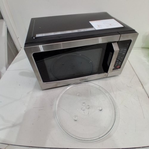 TOSHIBA COMPACT COUNTERTOP MICROWAVE OVEN - 1.2CU.FT - 1500W - STAINLESS STEEL (MODEL: ML-EM31P(SS)/CA) image 5