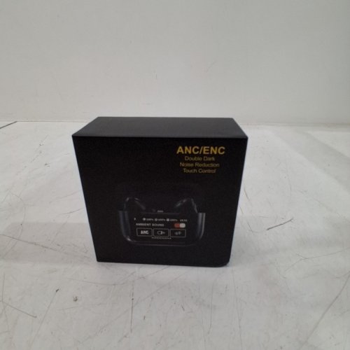 WIRELESS BLUETOOTH EARBUDS WITH MULTIFUNCIONAL TOUCH SCREEN - BLACK image 6