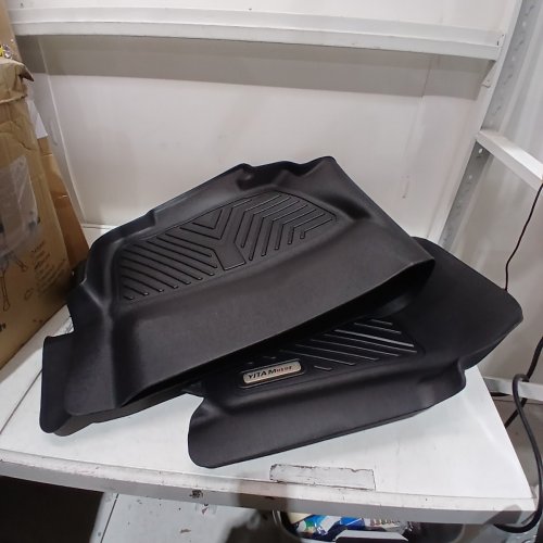 2PC YITA MOTOR FLOOR MATS - UNKNOWN COMPATIBILITY - BLACK image 3