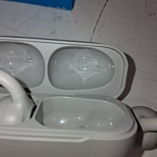 JLAB FLEX OPEN EARBUDS - WITH BLUETOOTH CONNECTION, CLIP ON CUFF DESIGN, OPEN EAR AUDIO AND MULTI POINT CONNECTIVITY - WHITE (MODEL: EBFLEXRBLK124) image 3