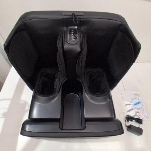 CONFIER 2-IN-1 FOOT AND CALF MASSAGER & FOOT REST - BLACK - (MODEL:CF-5001-CA) image 5