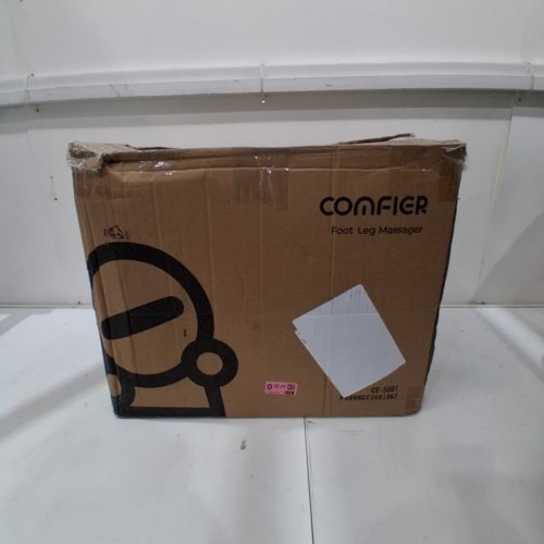 CONFIER 2-IN-1 FOOT AND CALF MASSAGER & FOOT REST - BLACK - (MODEL:CF-5001-CA) image 6