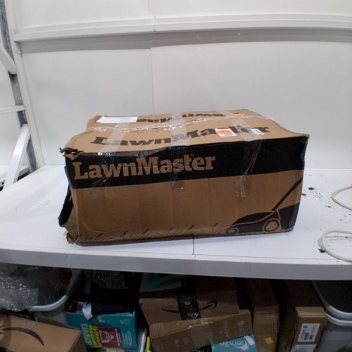 LAWNMASTER 19" ELECTRIC LAWN MOWER - 1.5"-4" DEPTH - 12AMP - BLACK/ORANGE (MODEL: ME1218X) image 5