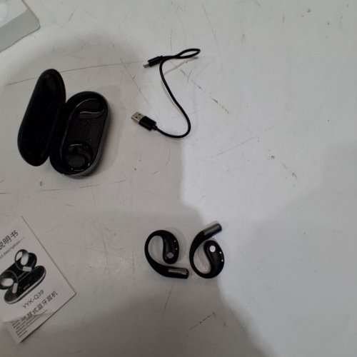 ADYOOM AI LANGUAGE TRANSLATION WIRELESS BLUETOOTH EARBUDS - ON EAR HEADPHONES - BLACK (MODEL: YYK-Q39) image 2