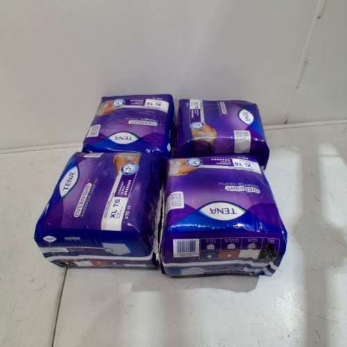 40PK WOMENS TENA INCONTINENCE UNDERWEAR FOR OVERNIGHT - XL- WHITE (MODEL: 072418) image 2