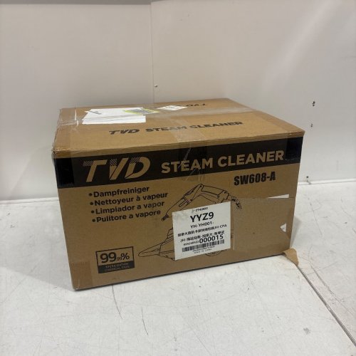 TVD MULTI-PURPOSE PROFESSIONAL HOUSEHOLD HIGH PRESSURE AND TEMPERATURE STEAM CLEANER WITH ACCESSORIES - 110V-120V - 320°F MAX - 52OZ MAX - YELLOW/BLACK (MODEL: SW608-A) image 5