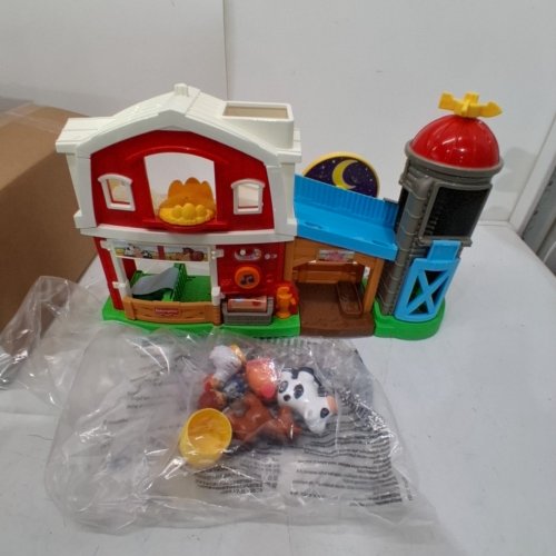 6PC FISHER-PRICE LITTLE PEOPLE CARING FUN ANIMAL FARM PLAYSET - MULTICOLOUR (MODEL: JGX61) image 3