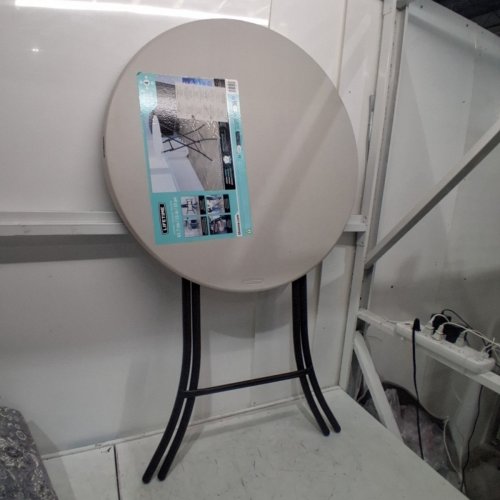 LIFETIME BISTRO ROUND TABLE- 33" - GREY/BLACK (MODEL : 1987643) image 2