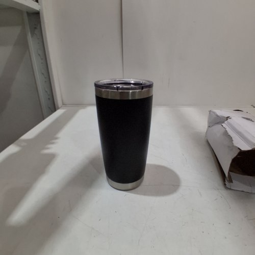 304 DRINKWARE INSULATED TUMBLER WITH LID - 16 OZ - BLACK image 2
