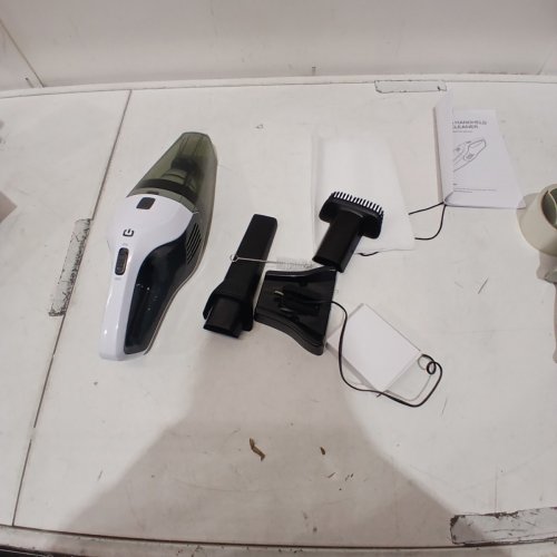 CORDLESS HANDHELD VACUUM CLEANER - 11.2V - WHITE - (MODEL GE753) image 3