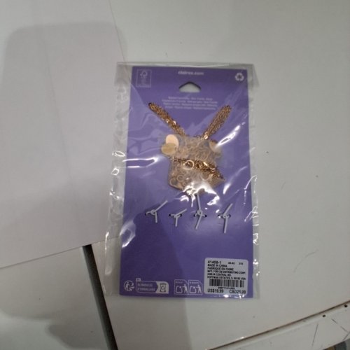 5PC GIRL'S CLAIRES BEST FRIENDS CAT NECKLACES - 16" + 3"- GOLD TONE image 3