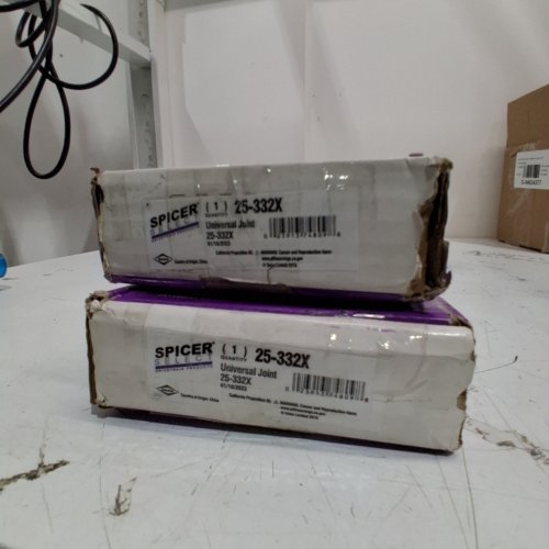 2PK SPICER 1480WJ SERIES U-JOINT KIT - FITS VARYING MAKES & MODELS - BLACK/PURPLE (MODEL : 25-332X) image 4