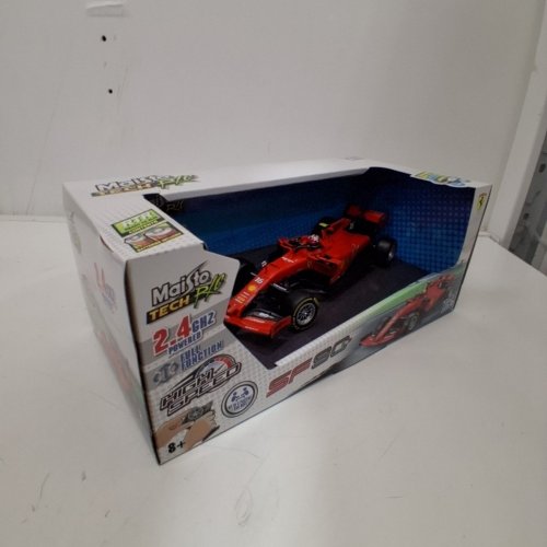 MAISTO TECH RC REMOTE CONTROL CAR WITH PISTOL GRIP CONTROLS - 1:24 SCALE - FERRARI SF90 SEBASTIAN VETTEL (2019) (MODEL: 82353) image 4