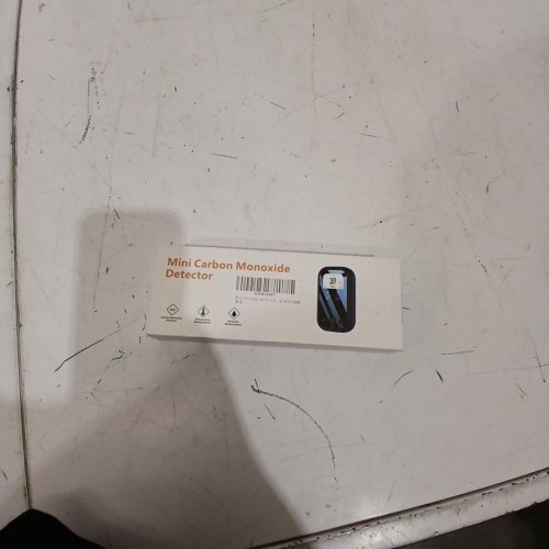 5-IN-1 MINI CARBON MONOXIDE AND AIR QUALITY DETECTOR - BLACK- (MODEL: D6) image 2