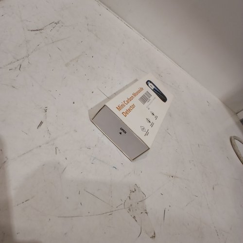 5-IN-1 MINI CARBON MONOXIDE AND AIR QUALITY DETECTOR - BLACK- (MODEL: D6) image 3