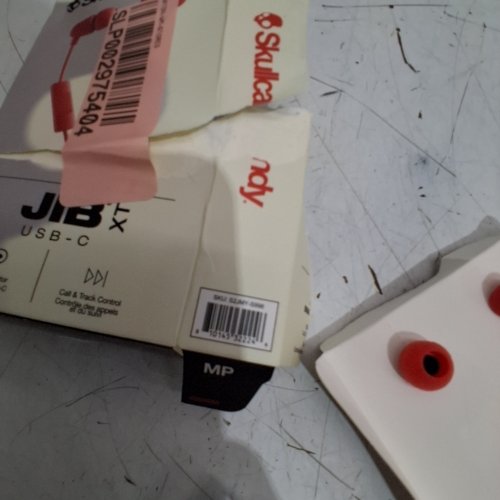 JBL USB-C WIRED EARBUDS - RED (MODEL: JIB XT) image 6
