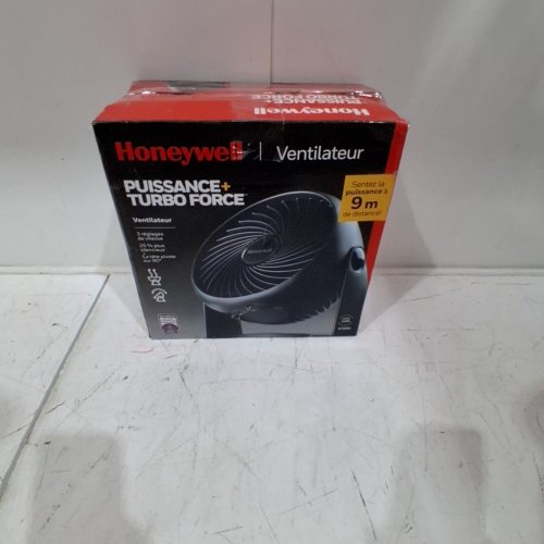 HONEYWELL TURBO FORCE POWER+ FAN WITH 90° PIVOT - 10" - BLACK (MODEL: HT900C) image 4