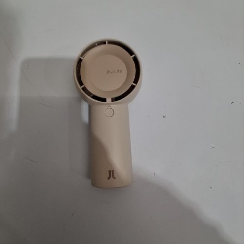 JISULIFE LIFE5 PLUS PORTABLE RECHARGEABLE HANDHELD TURBO FAN WITH 5-SPEEDS - 4000 MAH - BROWN (MODEL: FA43) image 3