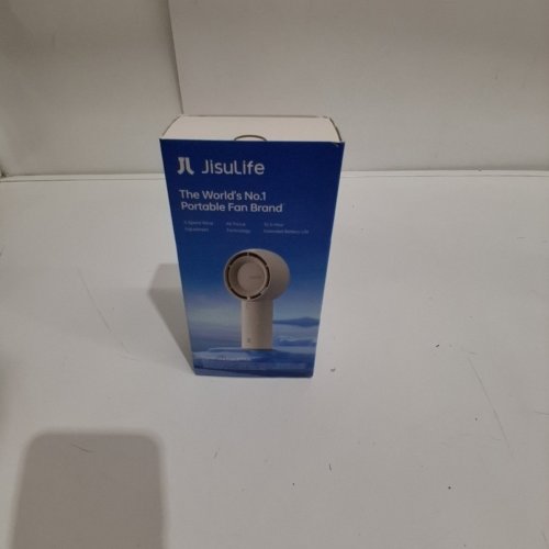 JISULIFE LIFE5 PLUS PORTABLE RECHARGEABLE HANDHELD TURBO FAN WITH 5-SPEEDS - 4000 MAH - BROWN (MODEL: FA43) image 5