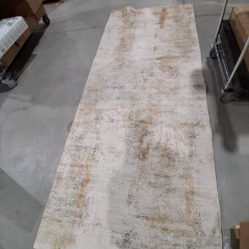 WONDRG WASHABLE AREA RUG - 8FTX10FT - BEIGE/GREY image 3