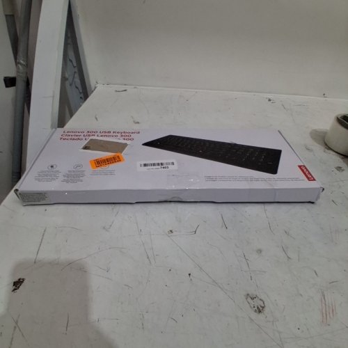 LENOVO WIRED KEYBOARD WINDOWS LAYOUT, FOR PC/MAC - BLACK (MODEL: LENOVO 300) image 4