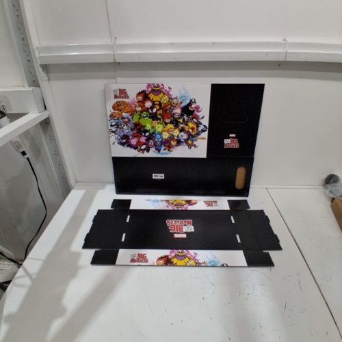 MARVEL SKOTTIE YOUNG'S BIG MARVELS COMIC BOOK STORAGE BOX - HOLDS UP TO 100 COMICS - 15.5" X 7.6" X 10.9" - MULTICOLOR image 3