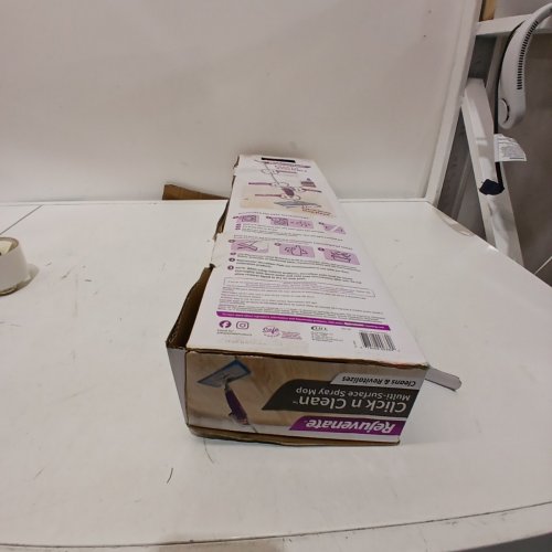 REJUVENATE CLICK N CLEAN MULTISURFACE SPRAY MOP SYSTEM - 32OZ - PURPLE image 4