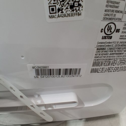 MIDEA EASYDRY DEHUMIDIFIER WITH DIGITAL DISPLAY - 1500SQ.FT. COVERAGE - WHITE (MODEL: MAD22C1AWS) image 7