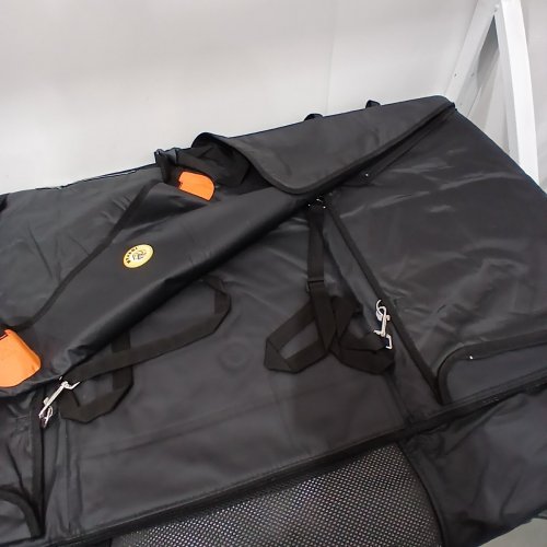 MYJAQI WATERPROOF BACK SEAT NON-SLIP EXTENDER WITH HARD BOTTOM & CARRY BAG FOR DOGS - LARGE - BLACK image 4