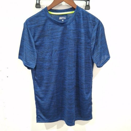 MEN'S SPX ATHLETIC SHORT SLEEVE T-SHIRT - MEDIUM - BLUE image 2