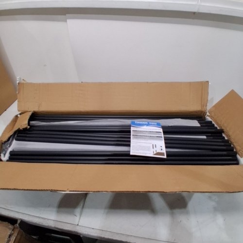 105PK HYPERGIANT ALUMINUM DECK BALUSTERS WITH CONNECTORS AND SCREW - 36" - BLACK image 3