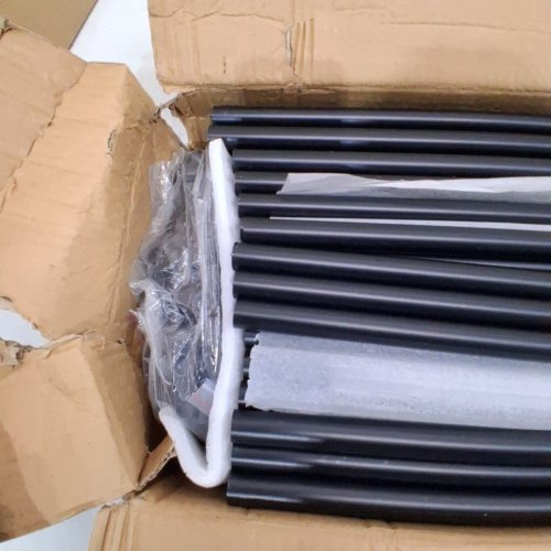 105PK HYPERGIANT ALUMINUM DECK BALUSTERS WITH CONNECTORS AND SCREW - 36" - BLACK image 4