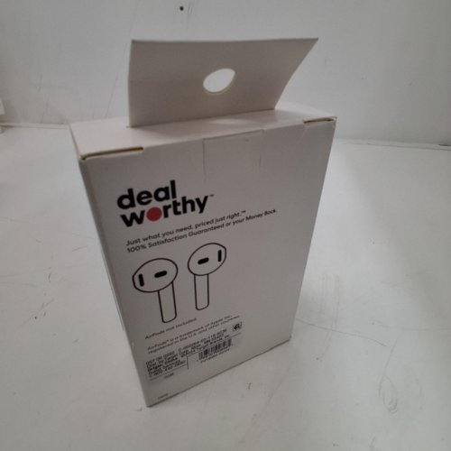 DEALWORTHY EARBUD CASE COVER FOR APPLE AIRPODS (1ST AND 2ND GEN) - CLEAR image 3