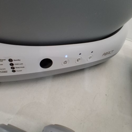 ABRCT AUTOMATIC SELF CLEANING LITTER BOX - WHITE/GREY (MODEL: CT-LBWXY) image 2