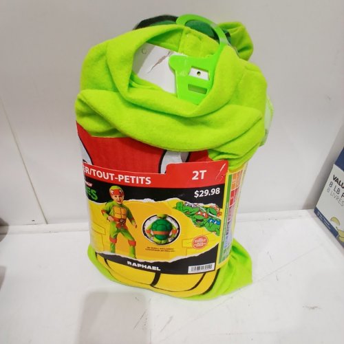 3PC TODDLER TEENAGE MUTANT NINJA TURTLE RAPHEAL - 2T - GREEN/YELLOW/RED (STYLE: 700310) image 2