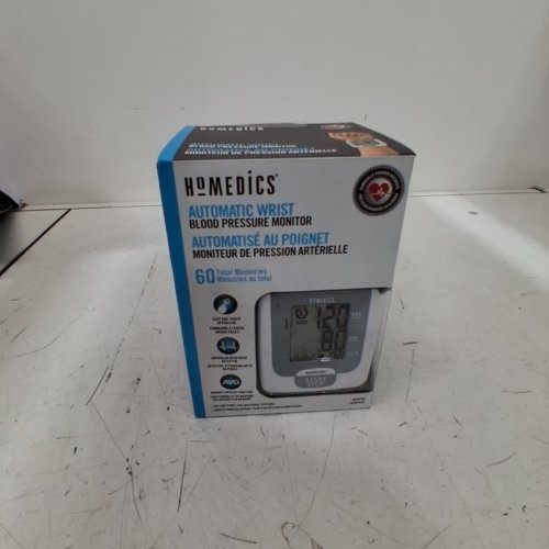 HOMEDICS WRIST BLOOD PRESSURE MONITOR WITH SMART MEASURE TECHNOLOGY - WHITE (MODEL:BPW-175) image 2