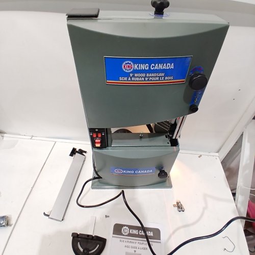 KING CANADA KC-902C 9" WOOD BANDSAW WITH LASER image 2