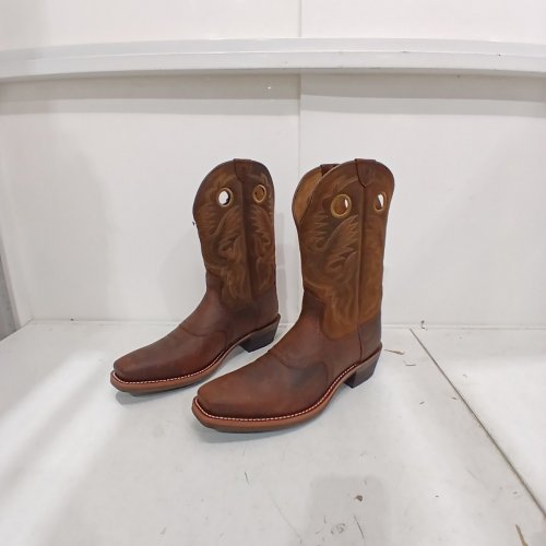 MEN'S ARIAT HERITAGE ROUGHSTOCK COWBOY BOOT - 15 WIDE - BROWN OILED ROWDY (STYLE: 10002227) image 3