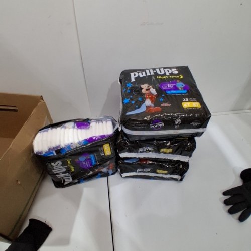 88PK HUGGIES PULL-UPS NIGHTTIME DISPOSABLE TRAINING PANTS - SIZE 4T-5T - DISNEY MICKEY MOUSE image 2
